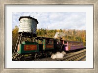 Framed Railroad on Mt Washington in Twin Mountain, New Hampshire