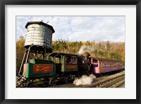 Framed Railroad on Mt Washington in Twin Mountain, New Hampshire
