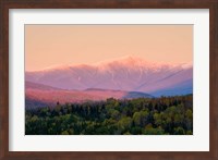 Framed Mt Washington White Mountains New Hampshire
