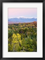 Framed Dusk and Mount Washington, White Mountains, Bethlehem, New Hampshire