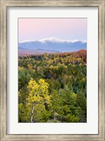 Framed Dusk and Mount Washington, White Mountains, Bethlehem, New Hampshire