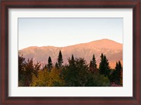 Framed Mount Washington and the Presidential Range, White Mountains, New Hampshire
