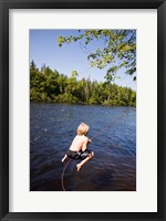 Framed Rope swing, Mollidgewock SP, New Hampshire