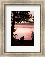 Framed Canoe, Pawtuckaway Lake, New Hampshire