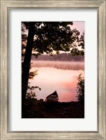 Framed Canoe, Pawtuckaway Lake, New Hampshire
