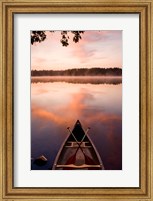 Framed Pawtuckaway Lake, New Hampshire