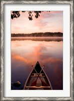 Framed Pawtuckaway Lake, New Hampshire