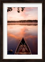 Framed Pawtuckaway Lake, New Hampshire