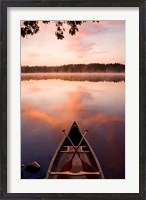 Framed Pawtuckaway Lake, New Hampshire