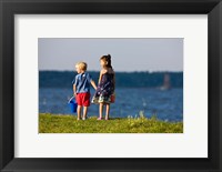Framed Children, Odiorne State Park, New Hampshire