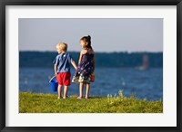 Framed Children, Odiorne State Park, New Hampshire