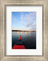 Framed Kayak, sailboats, Portsmouth, New Hampshire