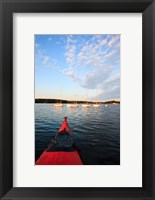 Framed Kayak, sailboats, Portsmouth, New Hampshire
