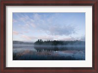 Framed Dawn, East Inlet, Pittsburg, New Hampshire
