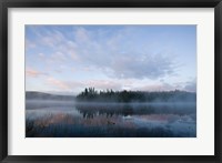 Framed Dawn, East Inlet, Pittsburg, New Hampshire