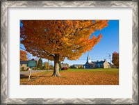 Framed Autumn, Chesterfield, New Hampshire