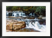 Framed Autumn at Jackson Falls, Jackson, New Hampshire