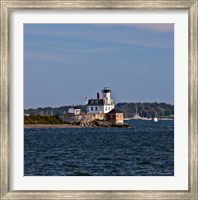 Framed Rose Island Lighthouse, Newport, Rhode Island