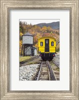 Framed New Hampshire, White Mountains, Bretton Woods, Mount Washington Cog Railway