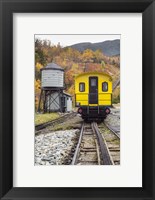 Framed New Hampshire, White Mountains, Bretton Woods, Mount Washington Cog Railway