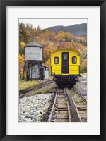 Framed New Hampshire, White Mountains, Bretton Woods, Mount Washington Cog Railway