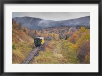 Framed New Hampshire, White Mountains, Mount Washington Cog Railway