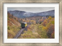 Framed New Hampshire, White Mountains, Mount Washington Cog Railway