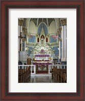 Framed Interiors of Mount Mary Church, Bandra, India