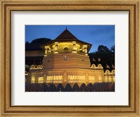 Framed Temple of the Sacred Tooth Relic, Kandy, Sri Lanka