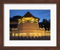 Framed Temple of the Sacred Tooth Relic, Kandy, Sri Lanka