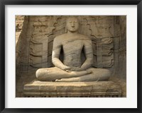 Framed Buddha Figure at Gal Vihara, Polonnaruwa, Sri Lanka