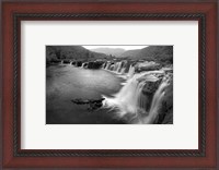 Framed New River Falls, West Virginia