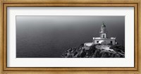 Framed Lighthouse on the Greek island of Mykonos, South Aegean, Greece