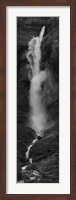 Framed Takakkaw Falls, British Columbia, Canada