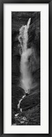 Framed Takakkaw Falls, British Columbia, Canada