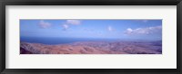 Framed Tindaya Desert, Canary islands, Spain