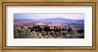 Framed View of a Landscape, Tuscany, Italy