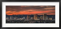 Framed Century City, Hollywood Hills, Los Angeles, California