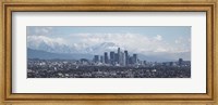 Framed Clouds over Los Angeles, California