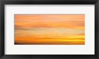 Framed Mountains at Sunset, San Jacinto, California