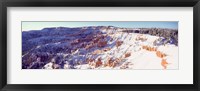 Framed Bryce Canyon with Snow, Utah