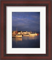 Framed Lobster Boats, Prince Edward Island, Canada