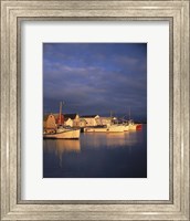 Framed Lobster Boats, Prince Edward Island, Canada