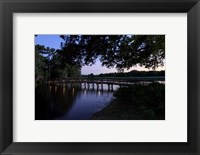 Framed Sunset Over Golf Course in Sarasota, Florida