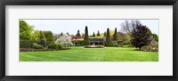 Framed Fountain in Peace Garden, Chicago Botanic Garden