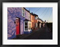 Framed Roche's Point Village and Lighthouse, County Cork, Ireland