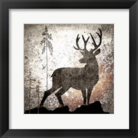 Calling Deer Framed Print
