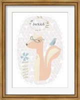 Framed Quirky Forest I
