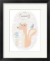Quirky Forest I Framed Print