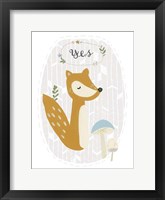 Quirky Forest II Framed Print